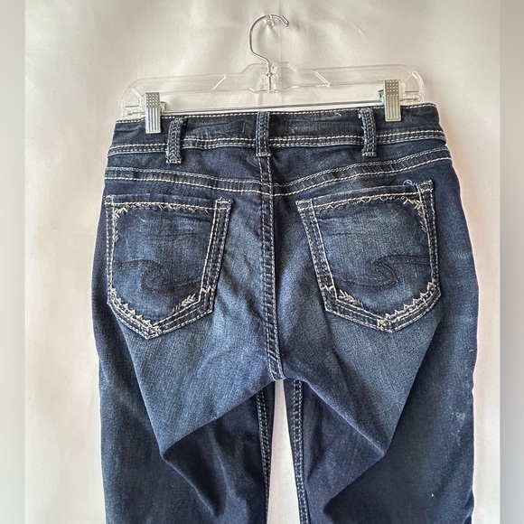 Silver Jeans Suki Mid Rise Slim Bootcut long - Picture 8 of 9